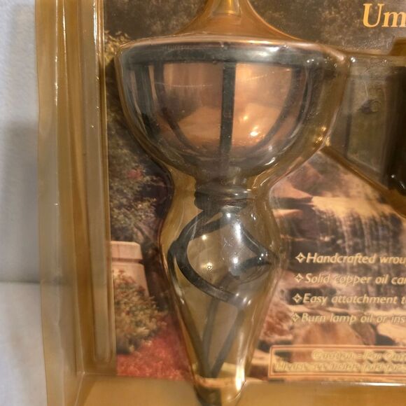 Catalyst Concepts Oil Burning Lights for Patio Umbrella Twilight Ambiance VTG - Picture 8 of 10